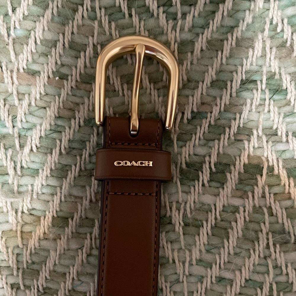 Coach belt